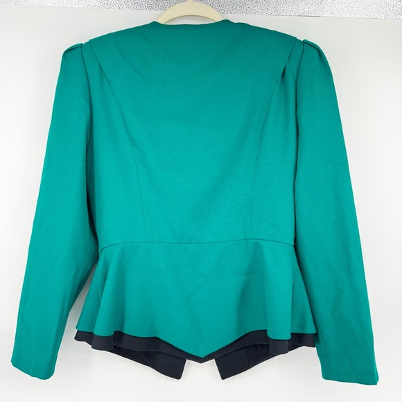 90’s Vintage Blazers by Vanessa Leigh in Teal Green Size 10 - Picture 5 of 7